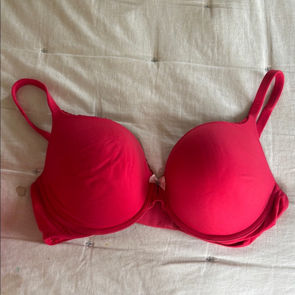 Red Women's Bra